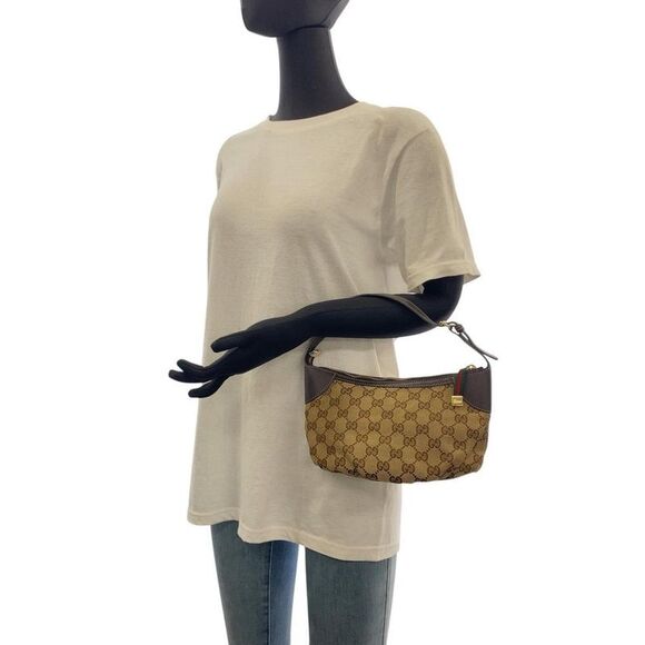 Pre Loved gucci Women brown | beige Handbags - Picture 5 of 8